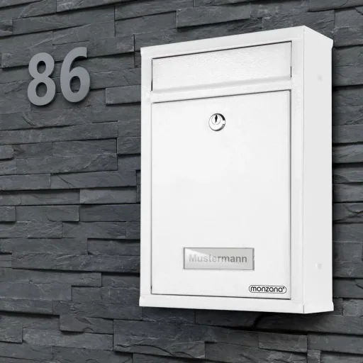 Briefkasten weiß 32x22x9cm