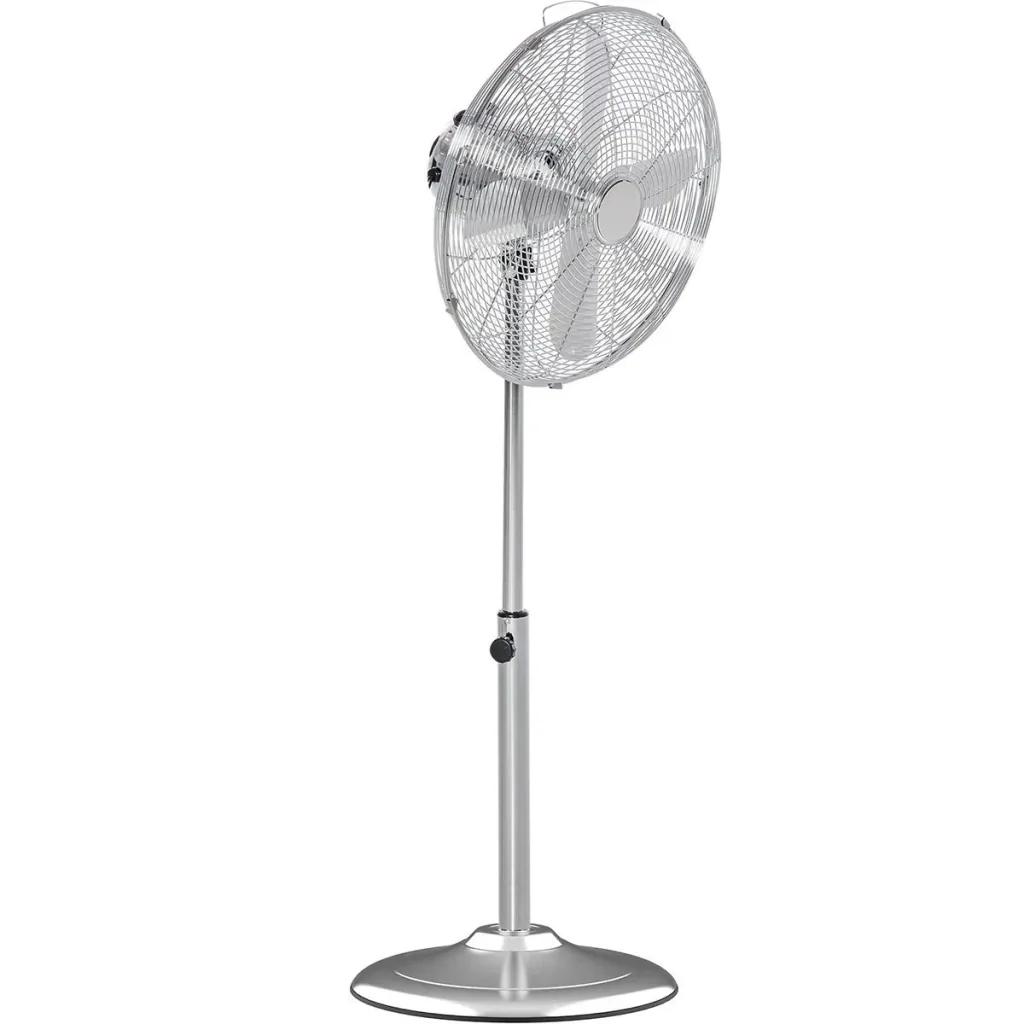 Standventilator mit 3 Geschwindigkeitsstufen silber