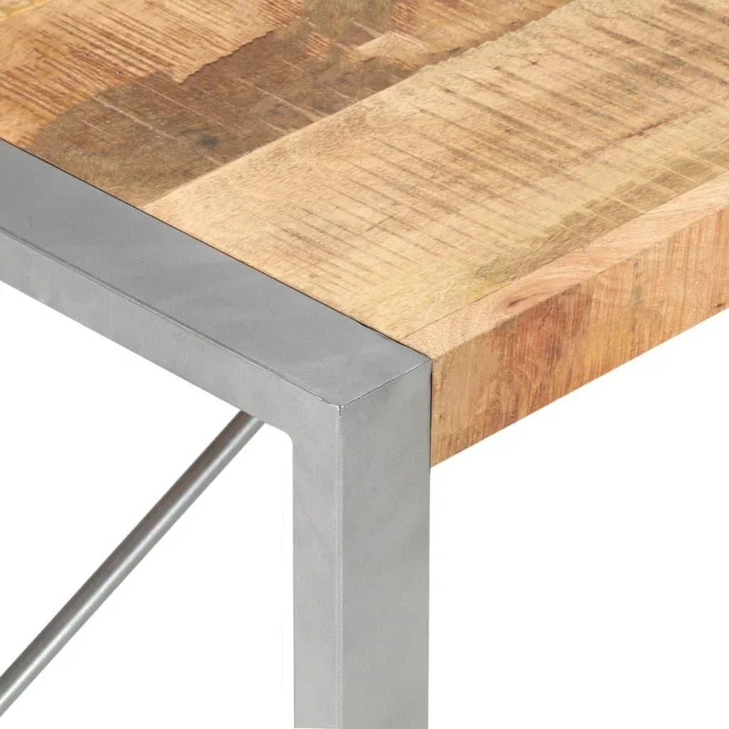Couchtisch 120x60x40 cm Mango-Holz roh