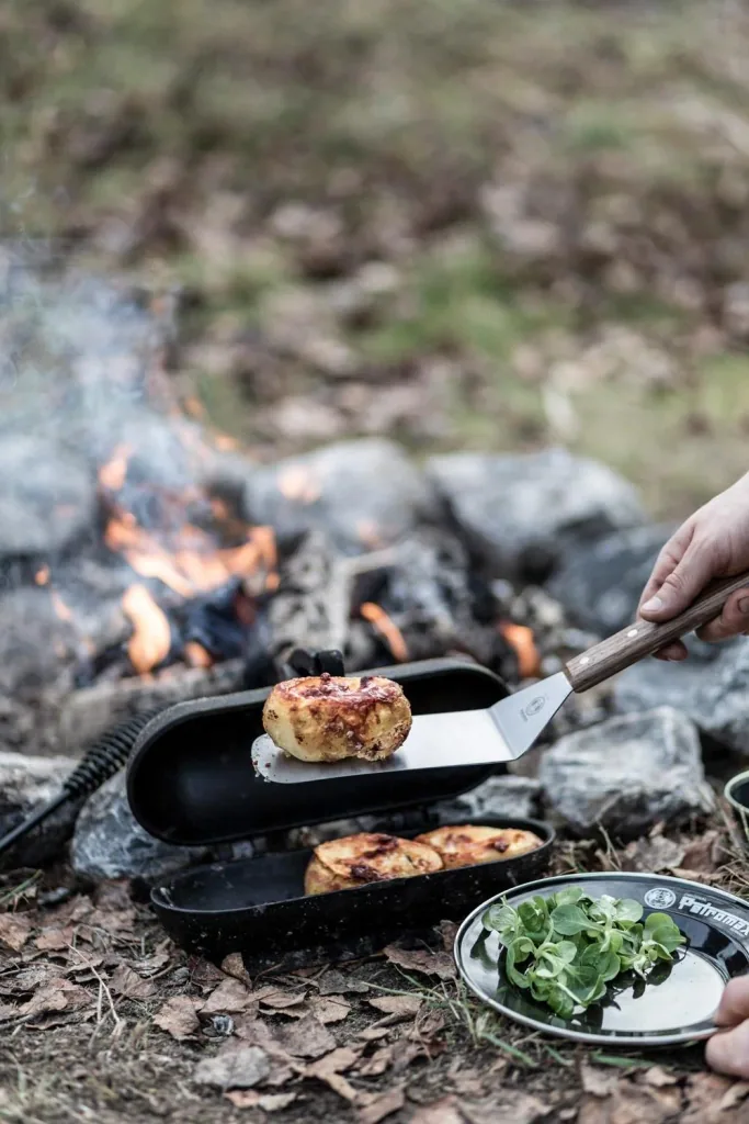 Flexibler Grill- und Pfannenwender (Langgriff)