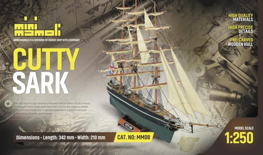 Bausatz Cutty Sark 1:250