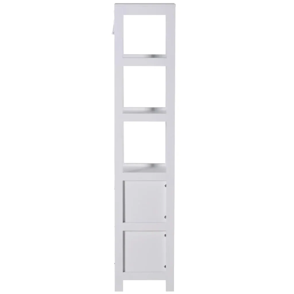Schrank mit 2 Schubladen und 3 offenen Regalen