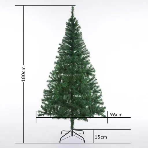 PVC 180cm mit Lichterkette