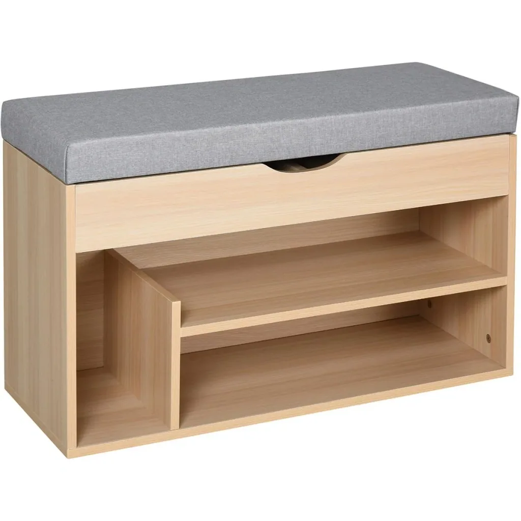 Hocker mit verstecktem Fach