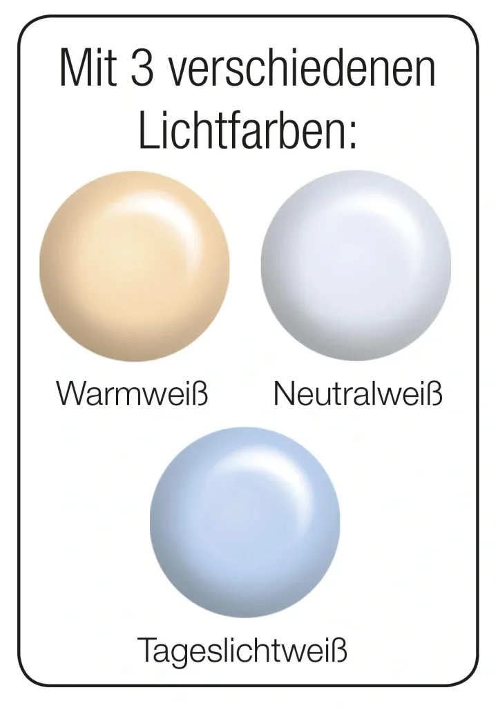 LED Tischleuchte "Ionic Light" mit integriertem Lufterfrischer in Holzoptik