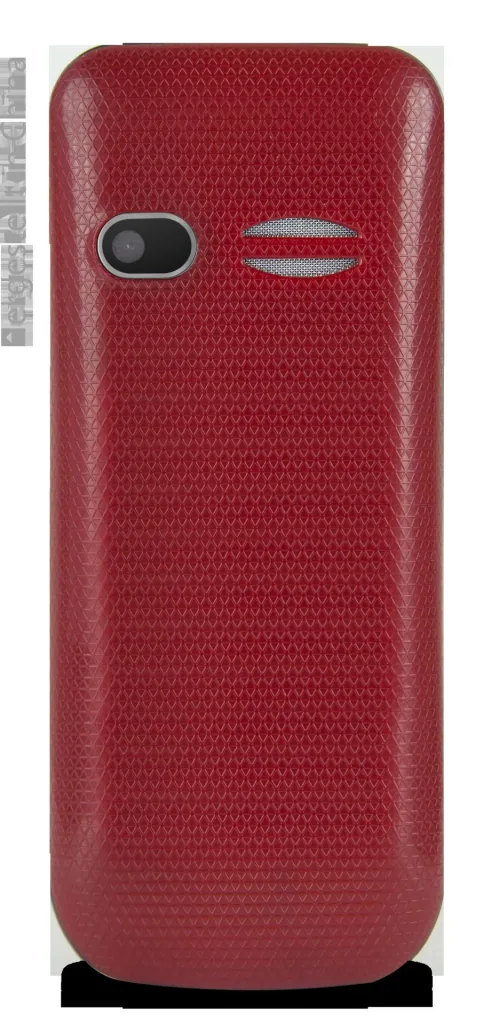 Mobiltelefon SC 230 rot mit Dual Sim, Bluetooth, Taschenlampe, Farbdisplay, Freisprechfunktion