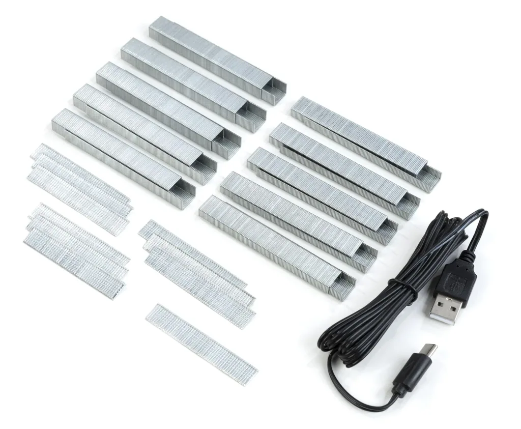Akku Tacker Li-Ionen 4 Volt 1,5 Ah inklusive USB-Ladeadapter Set