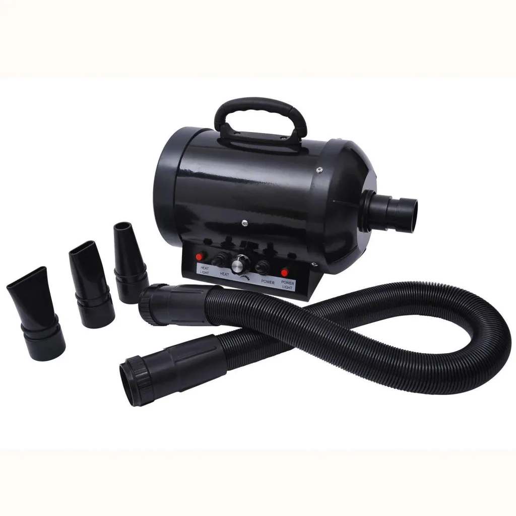Profi Hundefön Tierfön 2400W Schwarz
