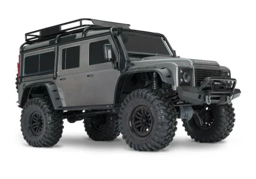 TRX-4 Land Rover Crawler 1/10 silber Crawler 2.4GHz (Link-fähig) ohne Akku, ohne Lader