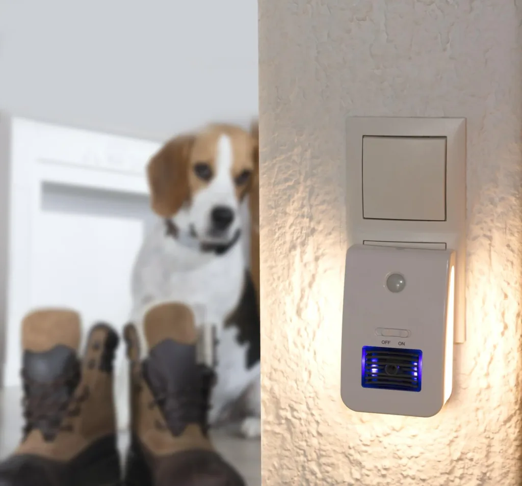 Luftreiniger mit Nachtlichtfunktion und Fernbedienung
