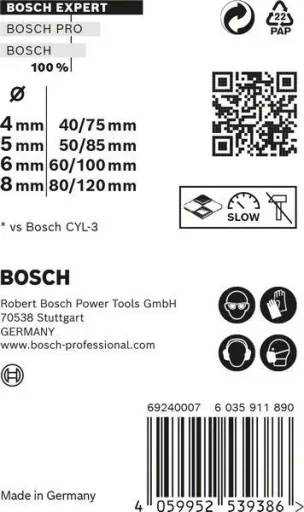 CYL-9 MC Bohrer-Set 4-teilig EXPERT