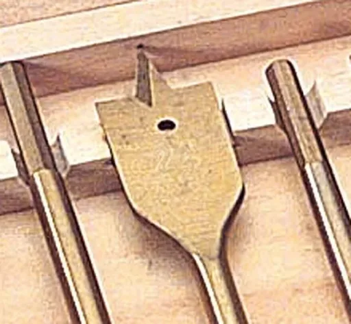 Flachzentrumbohrer Satz 13-teilig, Titan beschichtet
