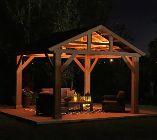 Westmann Holzpavillon Yukon, 14x12