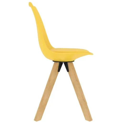 Esszimmerstühle 2 Stück gelb