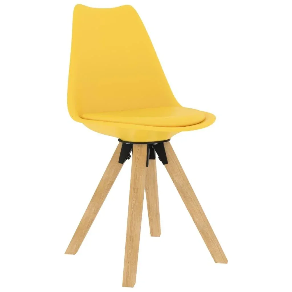 Esszimmerstühle 2 Stück gelb
