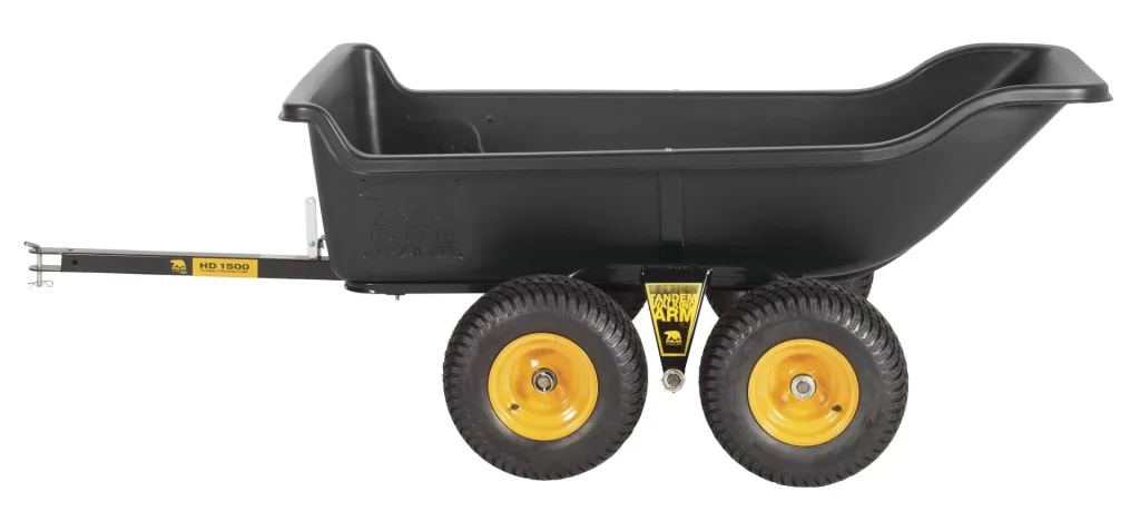 Tandem Trailer Anhänger TA1500 schwarz