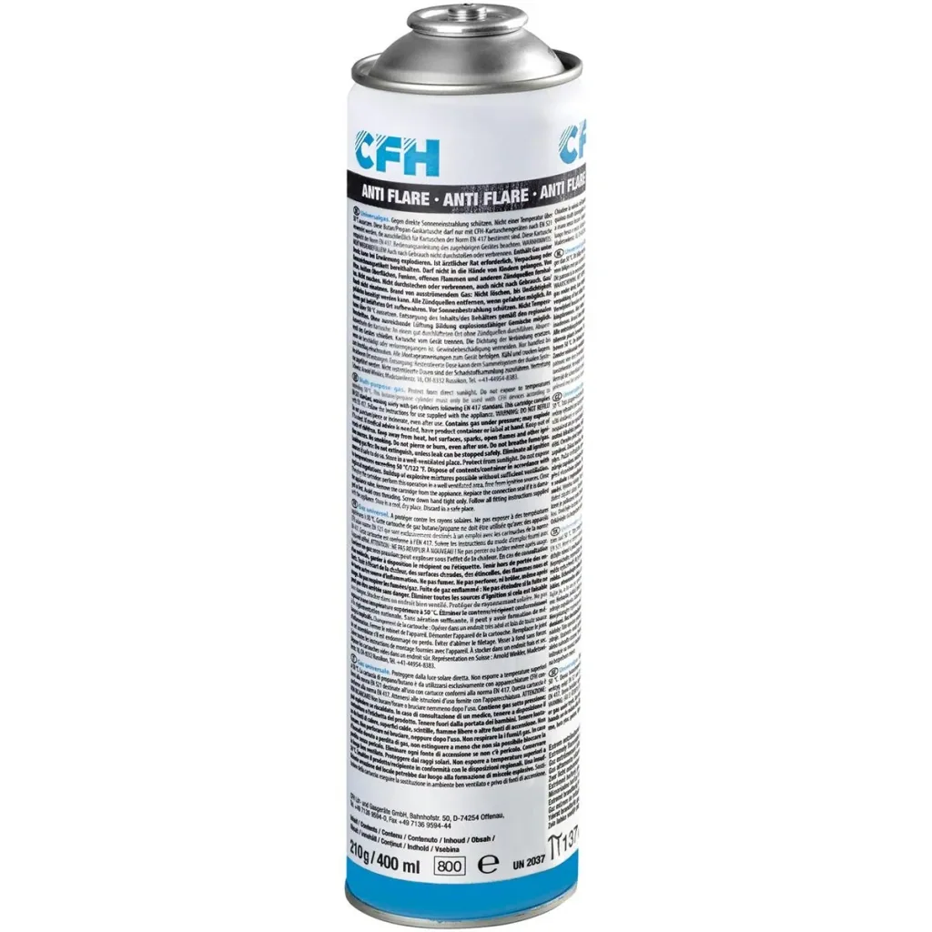 Luxus-Lötbrenner 800°C mit zusätzlicher Gasflasche 360° drehbar