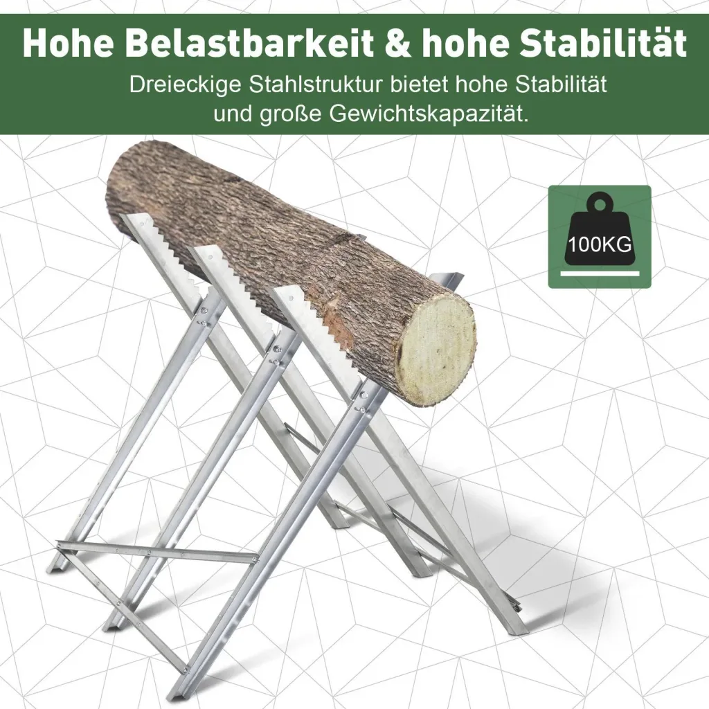 Kettensägenbock zusammenklappbar