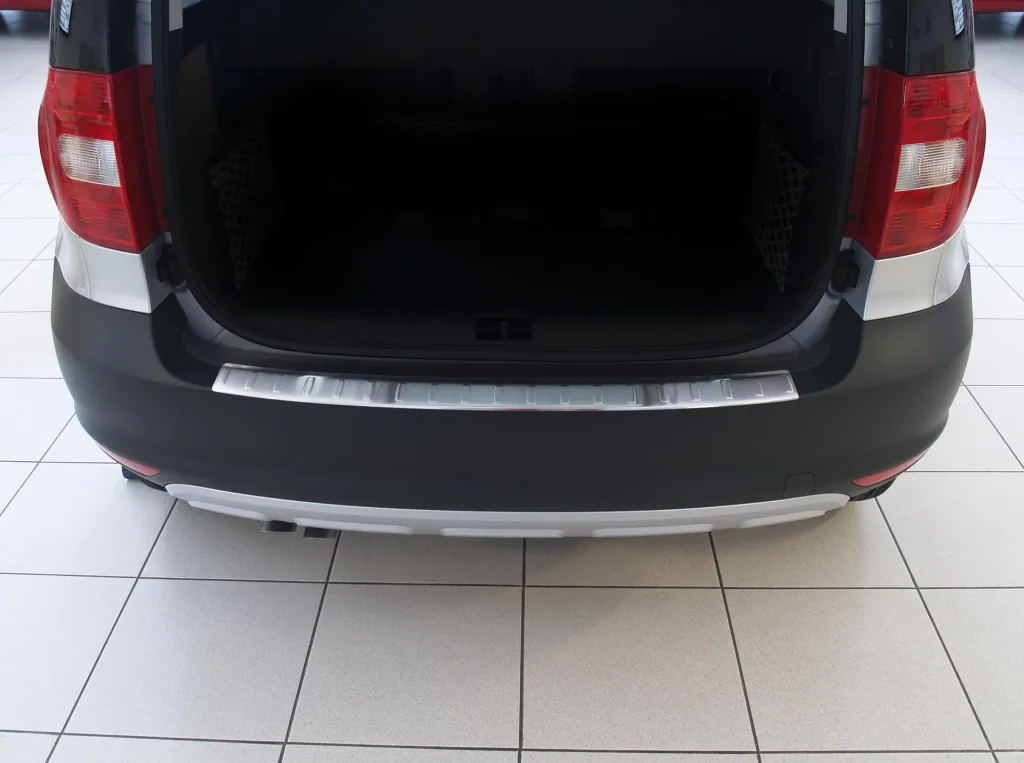 Ladekantenschutz Skoda Rapid / Edelstahl, Baujahr 2012-2015, FL 2015>