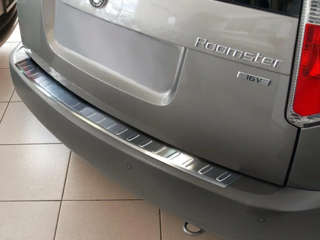 Ladekantenschutz Skoda Rapid / Edelstahl, Baujahr 2012-2015, FL 2015>