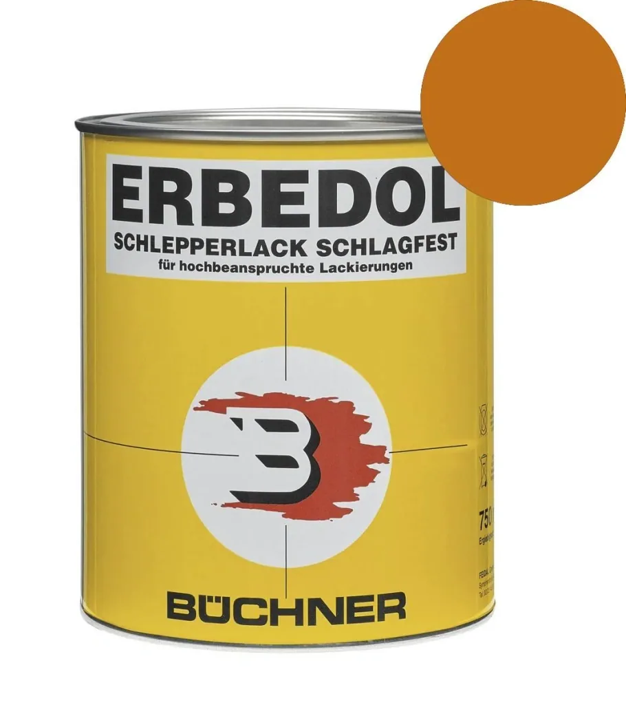 Schlepper- und Landmaschinenlack Beinlich orange SL2109, 750 ml