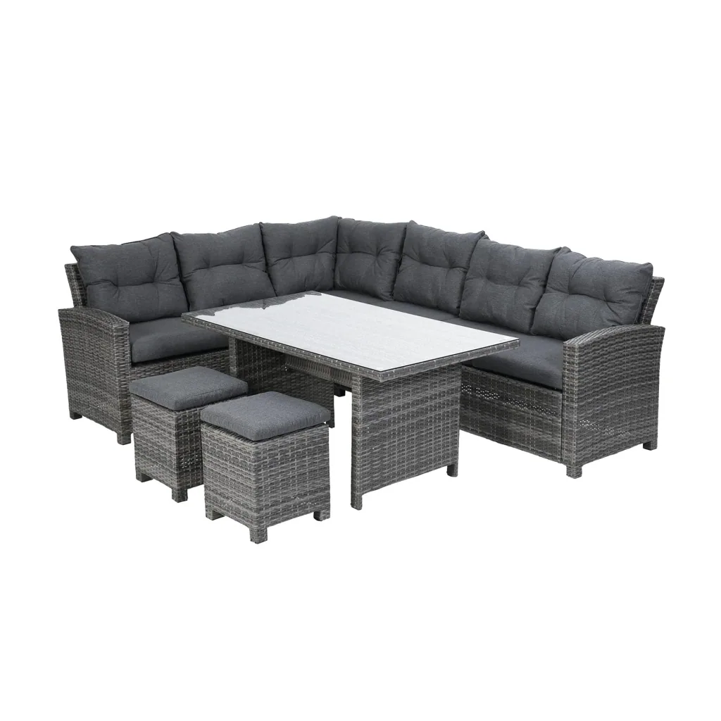 Gartenmöbel-Lounge-Set "Tessin" - 5-teilig  