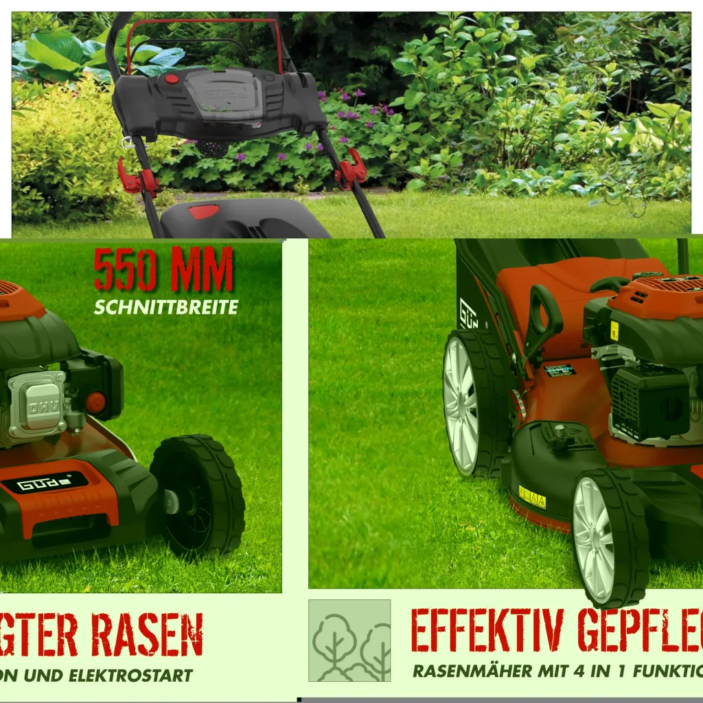 Rasenmäher Big Wheeler 554.1 R LI-ES - 4,8 PS - 55 cm