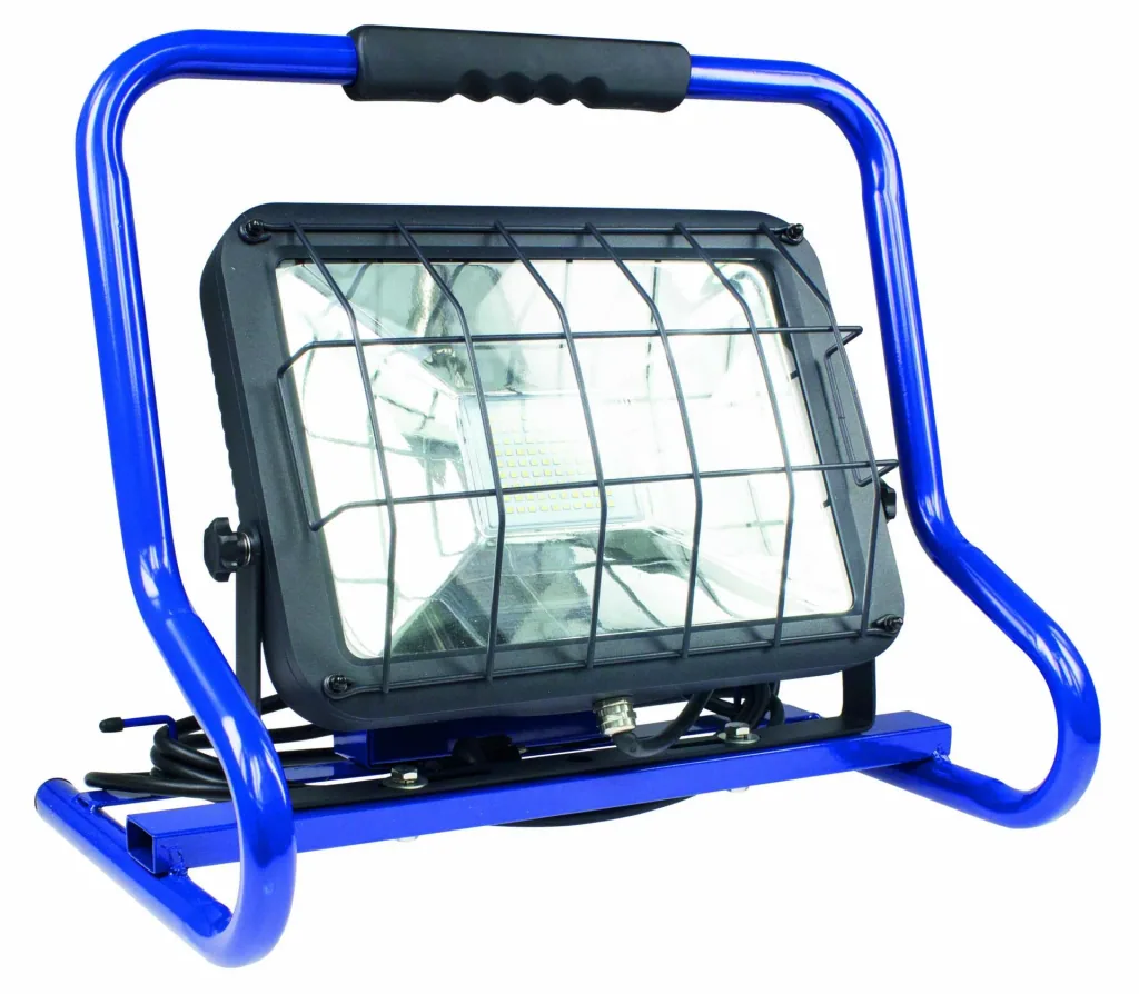 LED-Strahler 80W mit 2 Steckdosen und Samsung-Chip