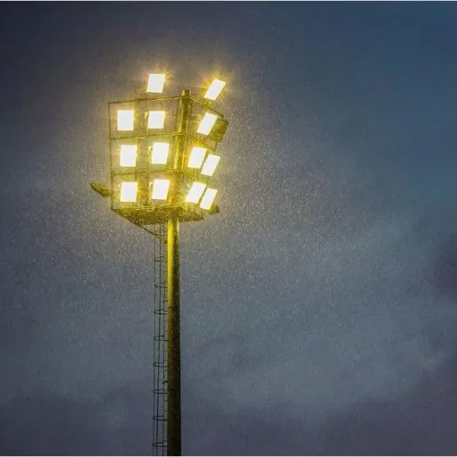 VT-32 LED-Flutlicht - 30 W - 4100 Lm - 6500K - schwarz - Extra effizient