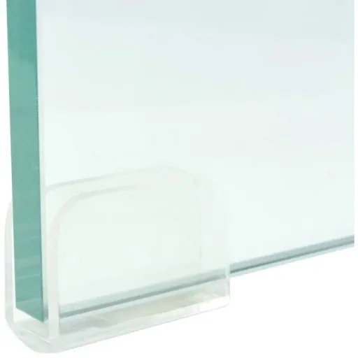 Transparenter TV-Schrank/Monitorständer 110x30x13 cm Glas