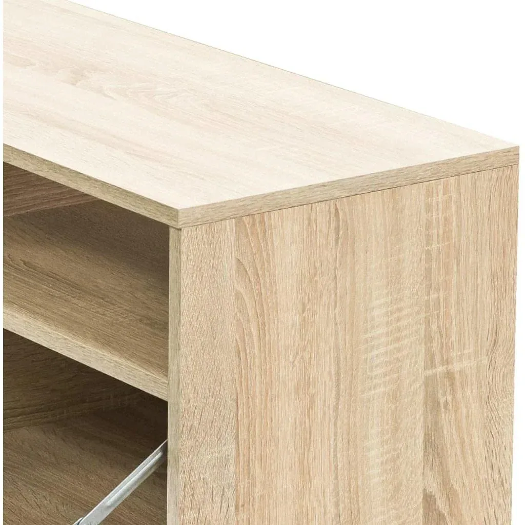 TV-Schrank 95x35x36 cm Spanplatte Eiche Farbe