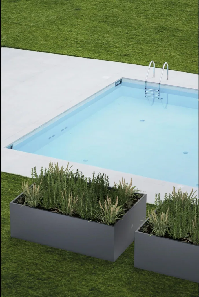 Herstera Garden Pflanzkasten 150 x 100 x 50 anthrazit