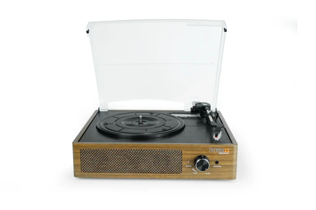 Retro Plattenspieler mit Aufnahmefunktion, Bluetooth
