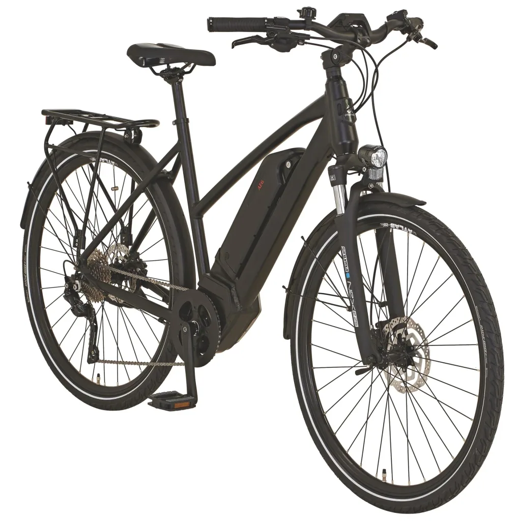 ENTDECKER 23.ETT.30 Trekking E-Bike 28" AEG ComfortDrive Damen Trapez 28": Rahmengröße 52cm