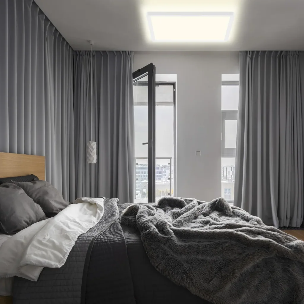 Ultraflaches LED Panel, viereckig, 42 cm, 3000 Lumen, 22 Watt, weiß
