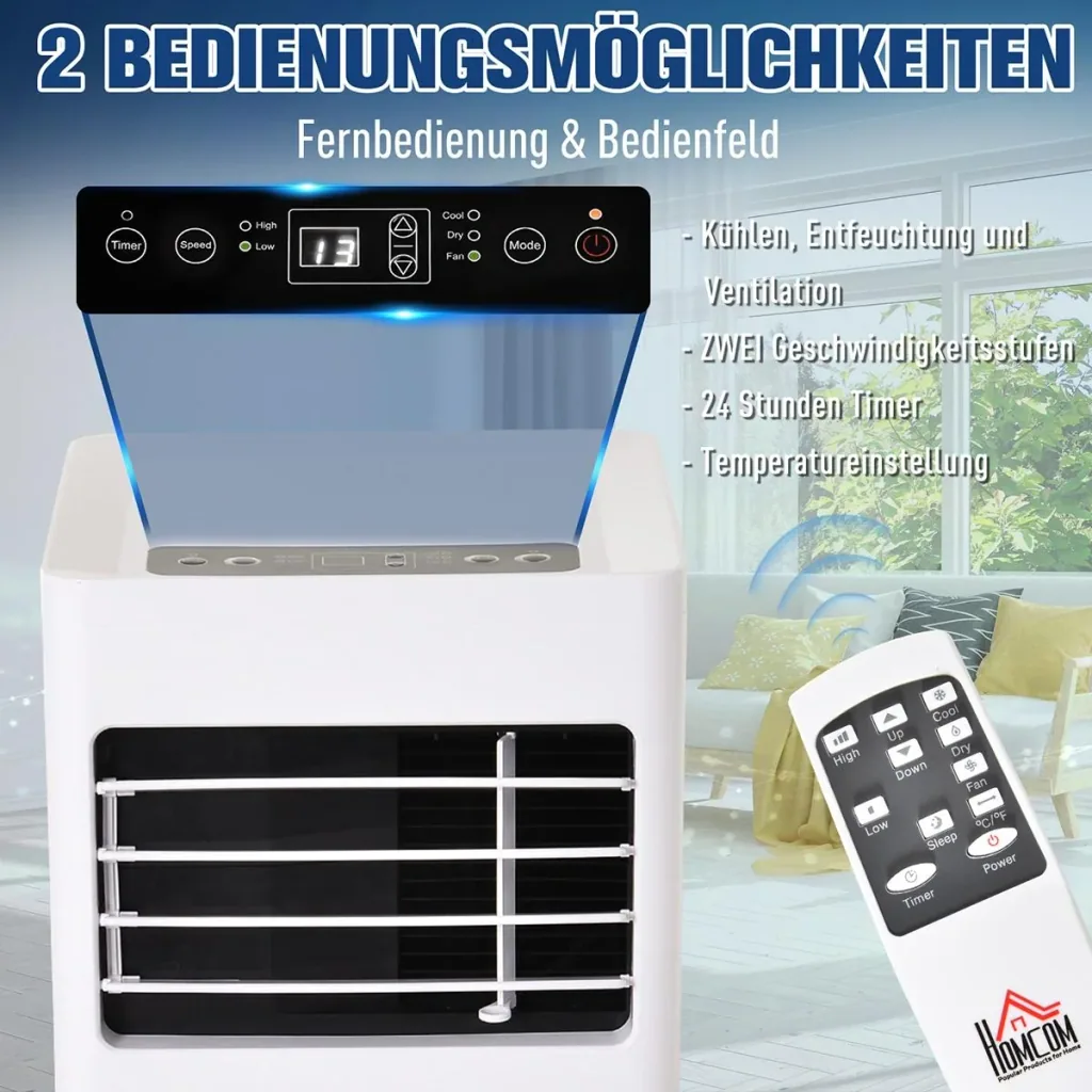 Mobile Klimaanlage weiß