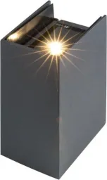 LED Wandleuchte TILO, warmweiß, 3 Watt, 167 lm, für den Innen- und Außenbereich