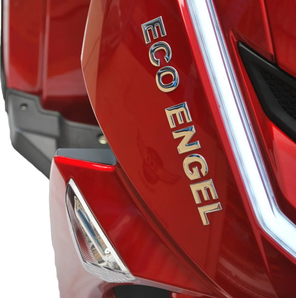 Elektromobil rot - herausnehmbarer Li-Io Akku 20 Ah - 25 km/h - 1000 Watt Seniorenmobil
