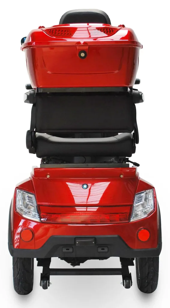 Elektromobil rot - herausnehmbarer Li-Io Akku 20 Ah - 25 km/h - 1000 Watt Seniorenmobil