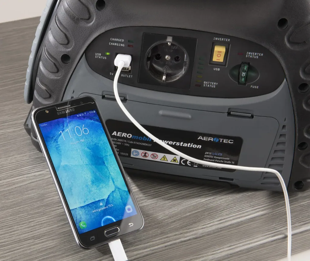 AEROmobil Powerstation - der Allrounder für den mobilen Einsatz