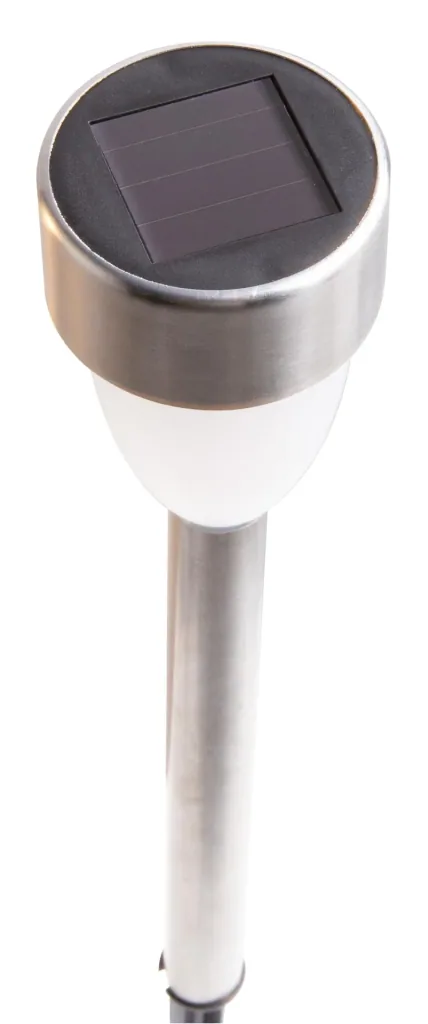 Solar LED Edelstahl Leuchten – 5 Stück
