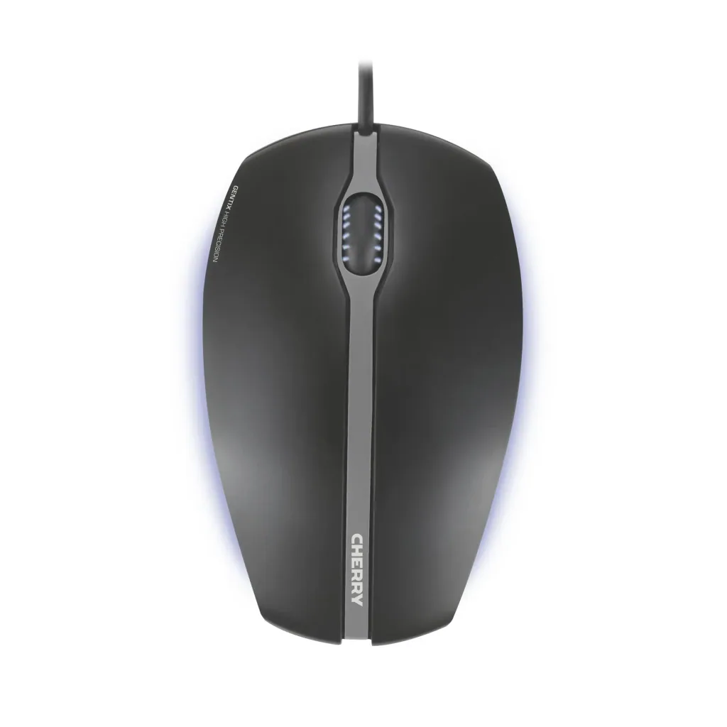 Kabelgebundene Maus GENTIX Corded Optical Illuminated Mouse schwarz