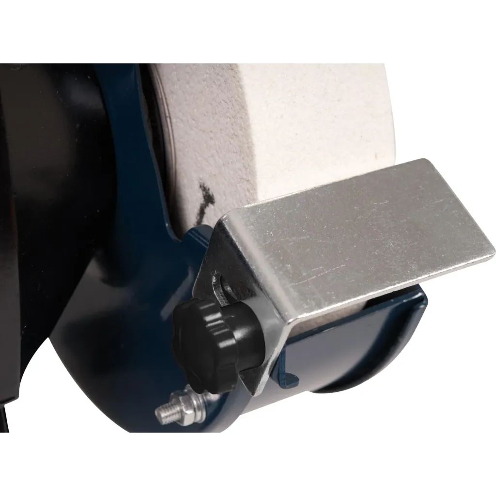 BGM1020 Doppelschleifmaschine 250W - 150mm - Montierbar - Inkl. 2 Schleifsteine (P36, P60), Schutzbrille und Funkenfänge