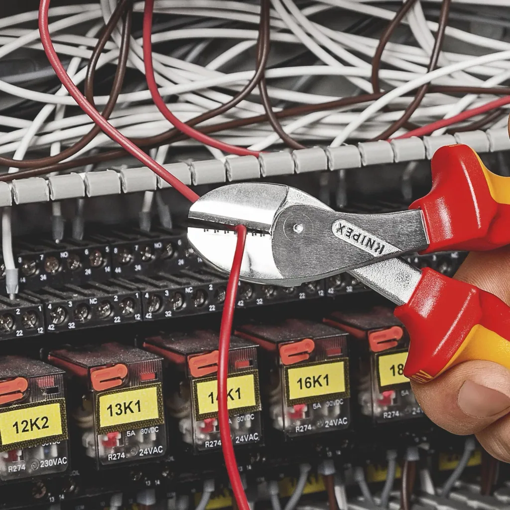 KNIPEX X-Cut Kompakt-Seitenschneider isoliert mit Mehrkomponenten-Hüllen 160 mm