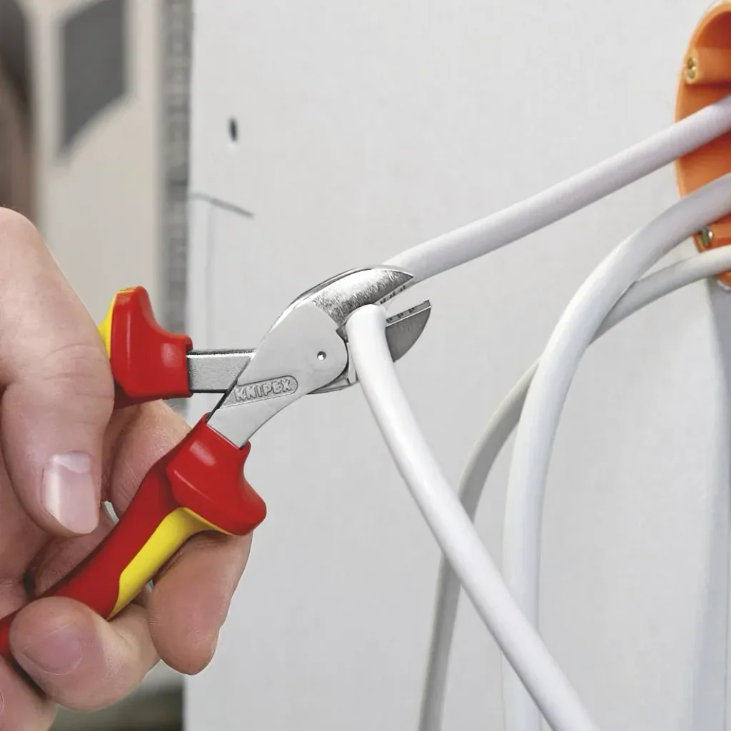 KNIPEX X-Cut Kompakt-Seitenschneider isoliert mit Mehrkomponenten-Hüllen 160 mm