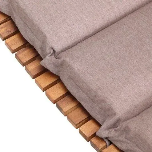 Kissen Sonnenliege - Creme gesprenkelt - 177x58x7