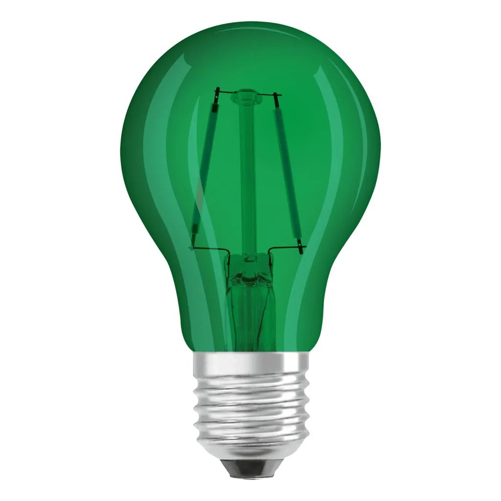 LED Lampe Superstar DécorGreen mit 2,5 Watt, E27, grün