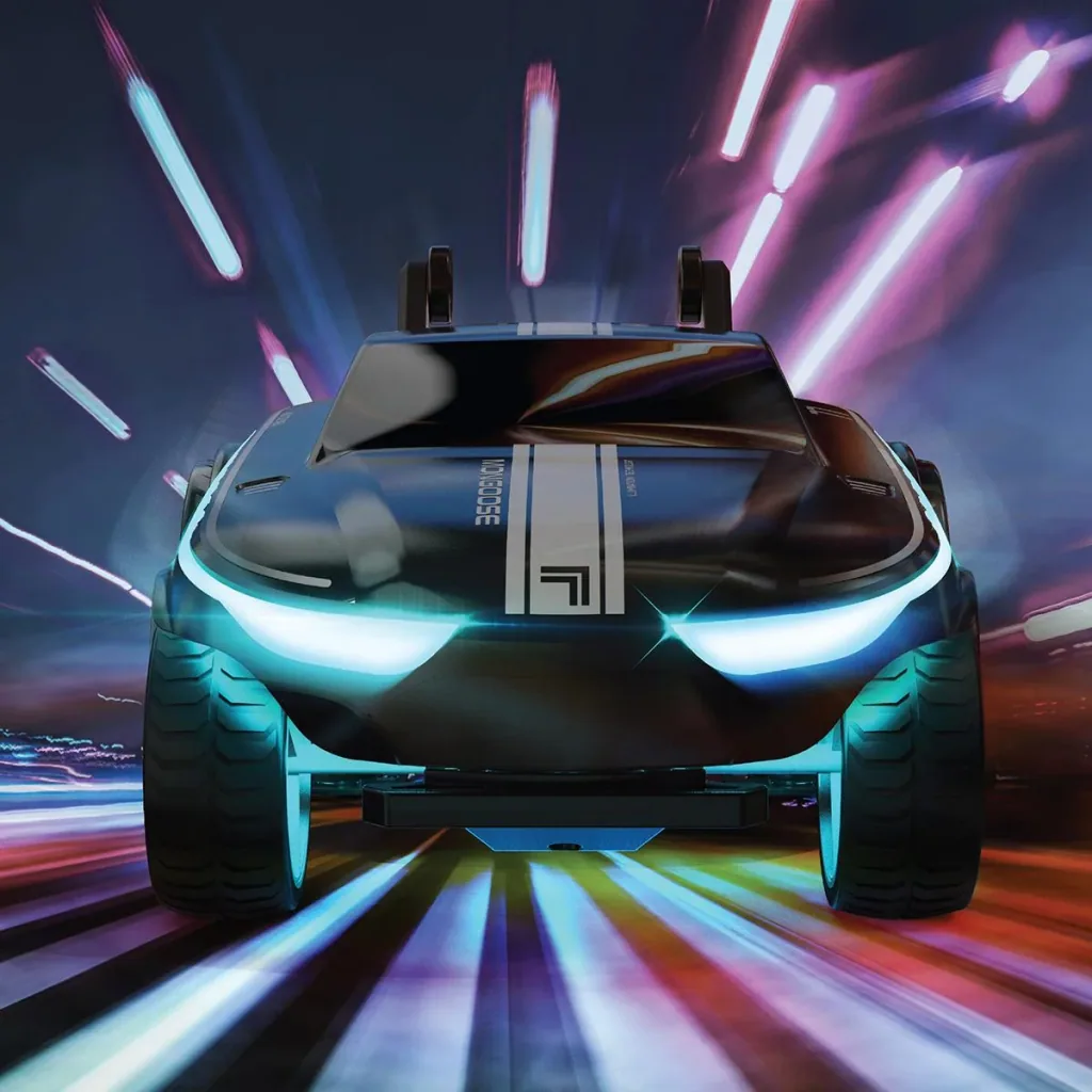 Sharper Image RC Mongoose Luftschiff Stunt Car - Mit LED