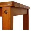 2x Barhocker Akazienholz