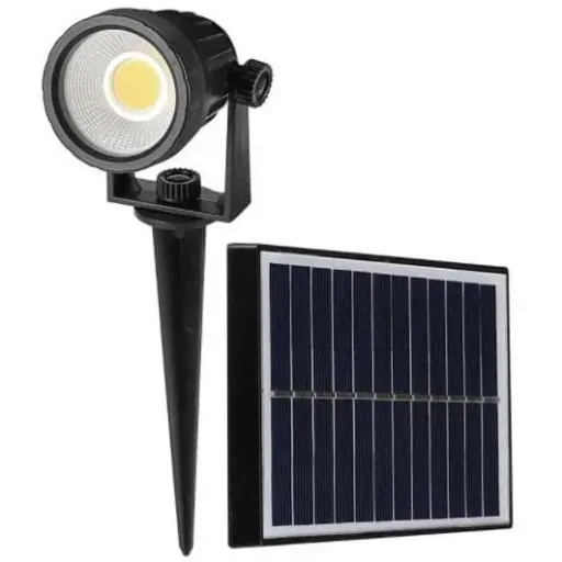 VT-952 Solarlampe mit Erdspieß - 3000K - IP65
